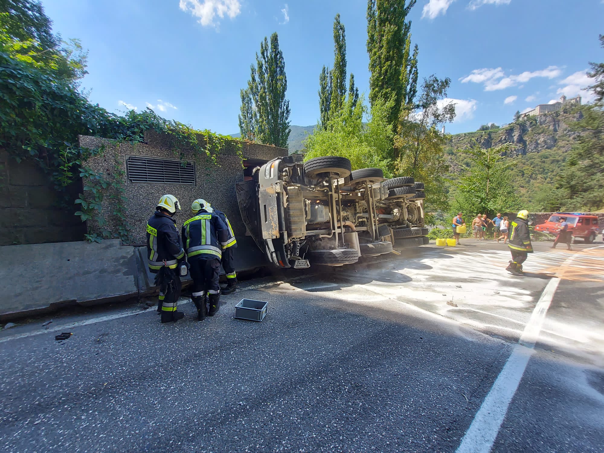 Grave incidente sulla statale della Val Gardena VB33